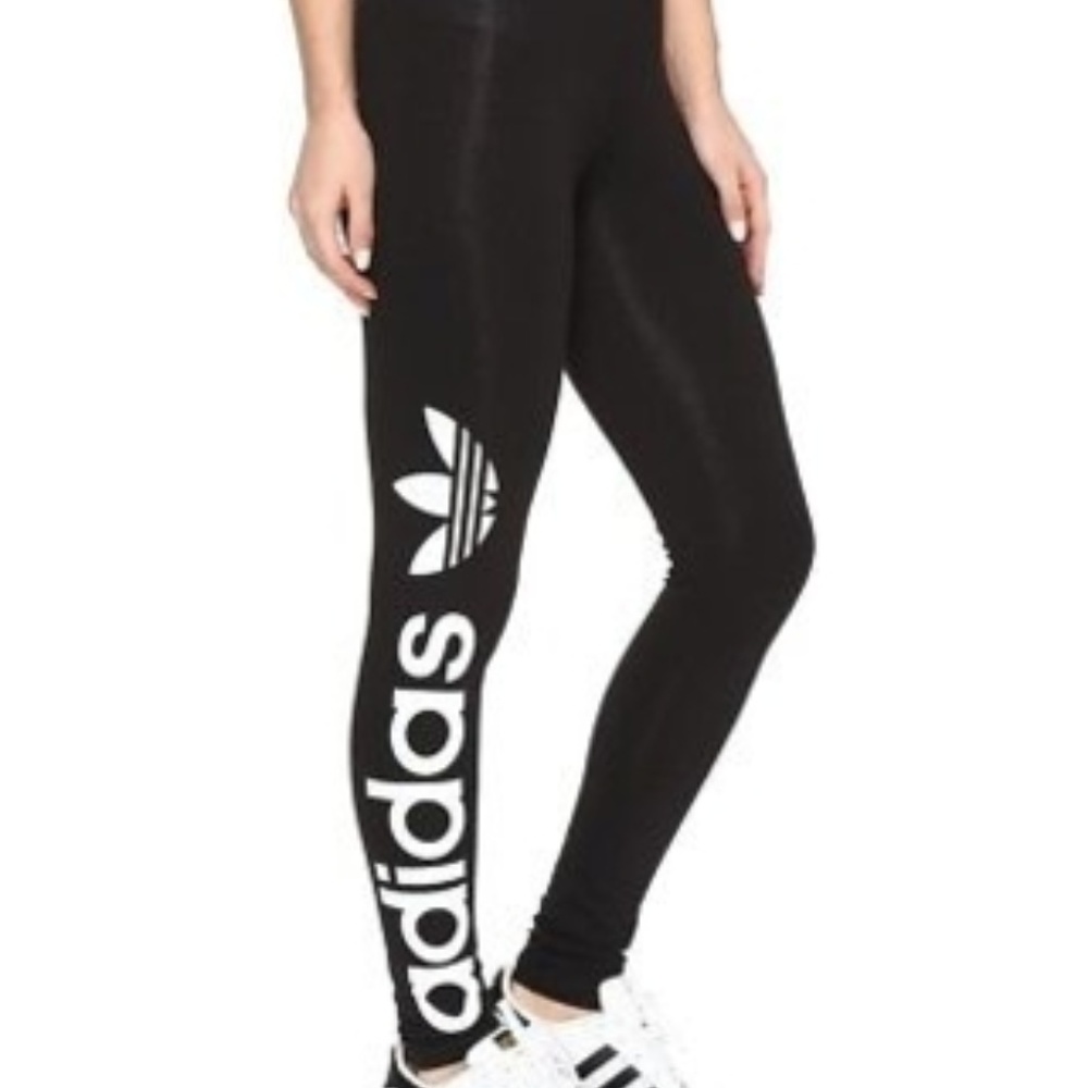Adidas Originals Women's Linear Leggings - Black